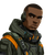 Futuristic Soldier Portrait V4 Vinyl Car Decal Sticker – Waterproof & UV-Resistant 3.4133333333333336"