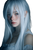 Ethereal Silver-Haired Woman V2 Vinyl Car Decal Sticker – Waterproof & UV-Resistant 4.4