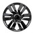 4x Quality Gloss Black Wheel Covers | Fits Honda Fit 2015-2019 | Set of 4 | Easy Snap-On Installation
