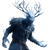 Ice Mage Wendigo Vinyl Car Decal Sticker – Waterproof & UV-Resistant 3.4133333333333336"