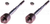 2x Fits 2011-2017 Nissan Juke Dorman Chassis Tie Rod End TI69240PR Premium; OE Replacement