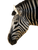 Wild Zebra Vinyl Car Decal Sticker – Waterproof & UV-Resistant 4.1066666666666665"