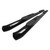 2x 2022-2023 Toyota Tundra | Westin PRO TRAXX  Nerf Bar: 4 Inch Oval Bent, Black Powder Coated Steel, Rocker Panel Mount
