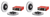 2x Eye-Catching Brembo Brake Rotor | Vented Cross Drilled | Fits 2005-2006 Mercedes-Benz S65 AMG, CL65 AMG