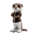 Golfing Weasel Mascot Vinyl Car Decal Sticker – Waterproof & UV-Resistant 6.826666666666667"