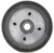 2x Professional Grade Brake Drum | OE Replacement for Ford Focus | Superior Material & Balance