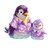 Penguins In Pool Vinyl Car Decal Sticker – Waterproof & UV-Resistant 6.826666666666667"