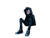 Emo Boy Portrait Vinyl Car Decal Sticker – Waterproof & UV-Resistant 6.1866666666666665"