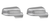 2x Upgrade Your Ride | Chrome Plated Mirror Covers | Set Of 2 | Easy Install, Top Quality