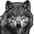 Realistic Wolf Head V3 Vinyl Car Decal Sticker – Waterproof & UV-Resistant 3.4133333333333336"