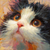 Cute Cat Close-Up V2 Vinyl Car Decal Sticker – Waterproof & UV-Resistant 3.4133333333333336"