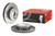 2x Upgrade Your Mercedes-Benz Wheels | Brembo Brake Rotor for C250,C300 | Vented Cross Drilled Design