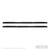2x 5 Inch Oval Straight Black Nerf Bar Kit | Westin R5 Modular Series | With Bed Step & Step Pads