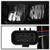 2x Enhance Your Chevrolet Silverado's Look | LED Headlight Assembly Set, Black Housing, DOT/SAE Approved