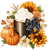 Pumpkin Spice Mug V2 Vinyl Car Decal Sticker – Waterproof & UV-Resistant 3.5733333333333333"