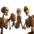 Skeletons Cheering Beer Vinyl Car Decal Sticker – Waterproof & UV-Resistant 3.4133333333333336"