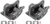 2x Raybestos Brakes Brake Caliper | Fits 2001-2010 PT Cruiser | Remanufactured, EPDM70 Rubber, Pre-Lubricated Pins