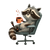 Raccoon In Chair Vinyl Car Decal Sticker – Waterproof & UV-Resistant 6.826666666666667"