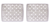 2x Ultimate Protection RV Sink Mat | Small Size 10x11-3/4 | Mildew Resistant Vinyl | Drain Holes | Camco