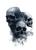 Skull Hoodie Design Vinyl Car Decal Sticker – Waterproof & UV-Resistant 4.32"