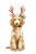 Poodle In Antlers Vinyl Car Decal Sticker – Waterproof & UV-Resistant 4.4