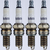 4x Autolite Copper Spark Plug | 100% Leak Proof | Improved Performance | RF Interference Reduction