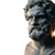 Marble Philosopher Bust Vinyl Car Decal Sticker – Waterproof & UV-Resistant 6.826666666666667"