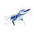 Simple Gator Icon Vinyl Car Decal Sticker – Waterproof & UV-Resistant 3.4133333333333336"