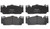 4x Enhance Your BMW's Braking Power | Brembo Low-Metallic Brake Pads Set for M6,M5