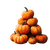 Pumpkin Pile Vinyl Car Decal Sticker – Waterproof & UV-Resistant 3.4133333333333336"