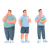 Weight Loss Journey V7 Vinyl Car Decal Sticker – Waterproof & UV-Resistant 3.4133333333333336"