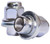 Coyote Chrome Plated Lug Nuts | Forged from Carbon Steel | Set of 60 | 1.42" Length, 13/16" Hex