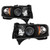 2x Enhance Your Dodge's Look | Spyder Automotive Headlight Assembly | Projector Beam With LED Halo, Black Housing