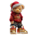 Hip-Hop Teddy Bear V4 Vinyl Car Decal Sticker – Waterproof & UV-Resistant 3.4133333333333336"
