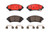 4x Premium Ceramic Brake Pads Set | Fits Pontiac Bonneville, Buick LeSabre, Park Avenue, Chevrolet Monte Carlo, Impala | Low Dust, Quiet, Smooth | Set of 4