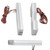 2x Customize Your Ride with Oracle Lighting Amber LED Letter B Decal | Sleek Design, Easy Installation