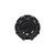 4x Coast To Coast Wheel Center Cap C10098FBK Fits Into OEM Wheel; Painted; Gloss Black; ABS Plastic; Set Of 2