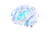 Holographic Glass Brain Vinyl Car Decal Sticker – Waterproof & UV-Resistant 5.97333333333333