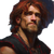 Barbarian Portrait V3 Vinyl Car Decal Sticker – Waterproof & UV-Resistant 3.4133333333333336"