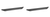 2x Ultimate Protection | Dee Zee Running Board - Black Aluminum - 86" - Slip Resistant Rubber - No Drill - Lifetime Warranty