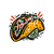 Mexican Taco Doodle Vinyl Car Decal Sticker – Waterproof & UV-Resistant 6.826666666666667"