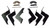 Ultimate Protection 4 Inch Oval Nerf Bars for Toyota Tacoma - Black Powder Coated, Rocker Panel Mount
