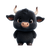 Pixar-Style Cow Vinyl Car Decal Sticker – Waterproof & UV-Resistant 3.4133333333333336"