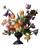 Floral Arrangement In Vase Vinyl Car Decal Sticker – Waterproof & UV-Resistant 4.0"
