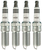 4x NGK Iridium IX Spark Plug | LTR7IX-11 | Extreme Ignitability & Throttle Response