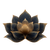 Golden Lotus Flower V8 Vinyl Car Decal Sticker – Waterproof & UV-Resistant 6.826666666666667"