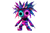 Neon Voodoo Doll Vinyl Car Decal Sticker – Waterproof & UV-Resistant 5.97333333333333
