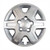 4x 16 Inch Silver Wheel Covers | Set of 4 | 6 Spoke Design | Dodge Grand Caravan 2008-2013 Fitment