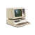 Vintage Computer Illustration Vinyl Car Decal Sticker – Waterproof & UV-Resistant 6.826666666666667"