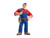 Stylized Plumber Mascot Vinyl Car Decal Sticker – Waterproof & UV-Resistant 6.1866666666666665"